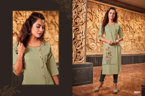 Baanvi Falak 1-Cotton-Fancy-Kurti